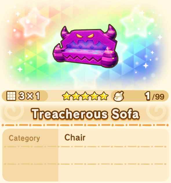 Treacherous Sofa