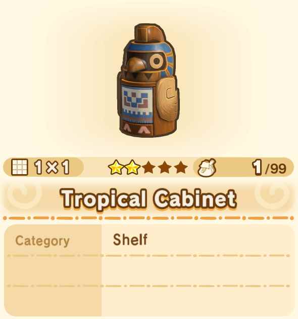 Tropical Cabinet