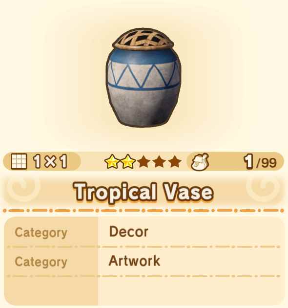 Tropical Vase