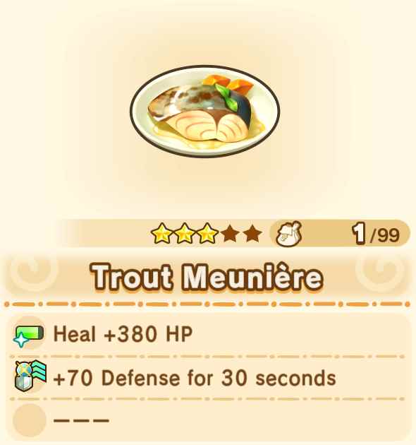 Trout Meuniere x99