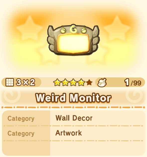 Weird Monitor