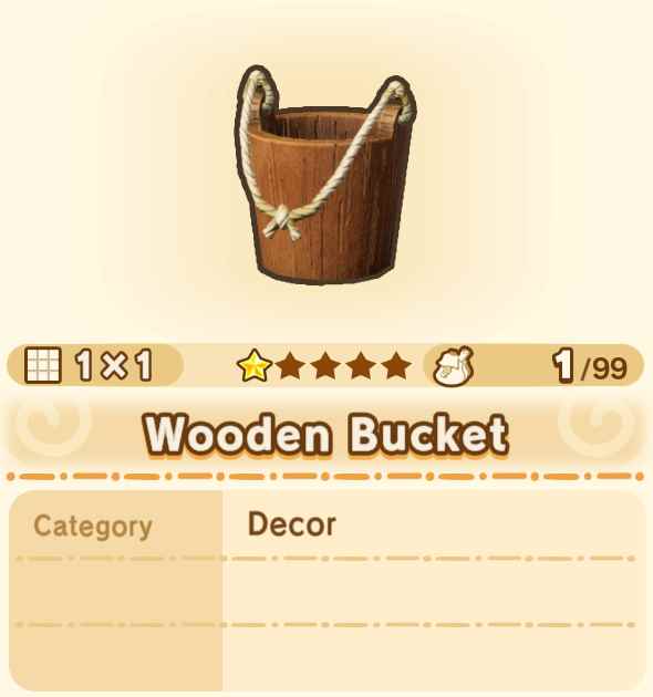 Wooden Bucket