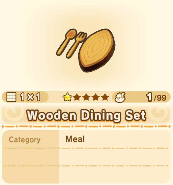 Wooden Dining Set