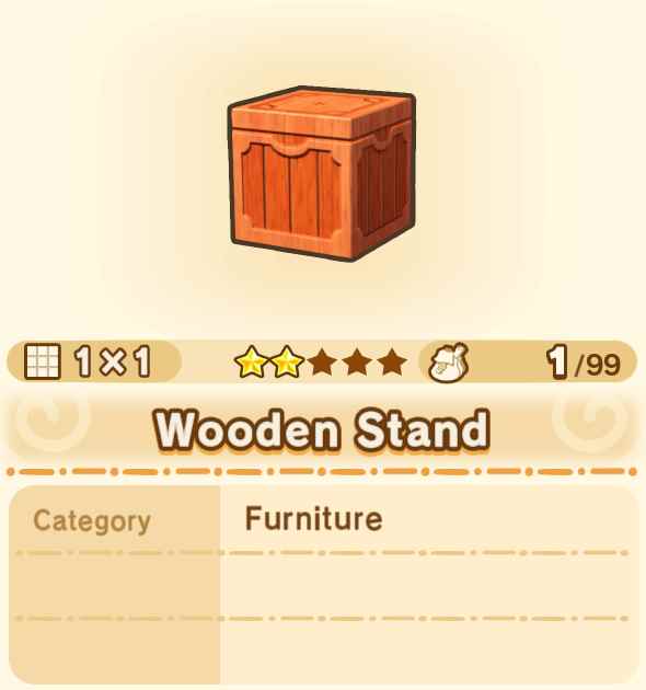 Wooden Stand