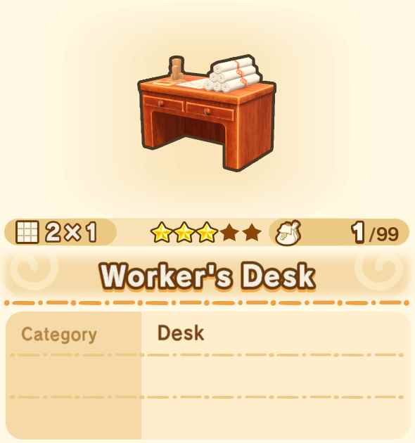 Worker's Desk