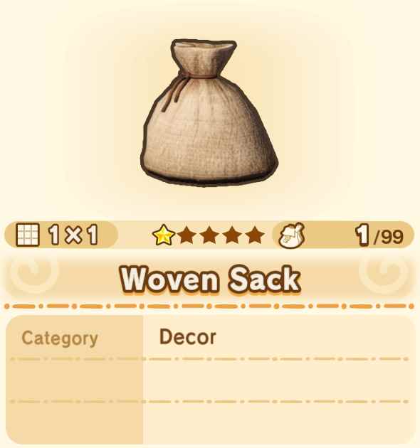 Woven Sack