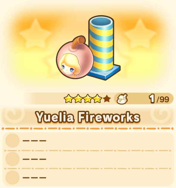 Yuelia Fireworks x99