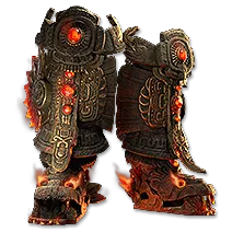Birth of Fury Stone Greaves