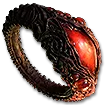 Blistering Bond Ruby Ring