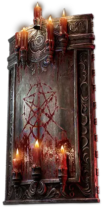 Chernobog's Pillar Blacksteel Tower Shield