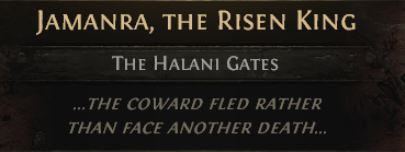 JAMANRA,THE RISEN KING---ACT 2
