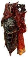 Redblade Banner Heraldric Tower Shield