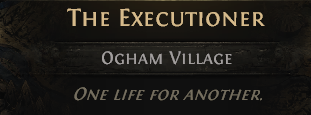 THE EXECUTIONER---ACT 1