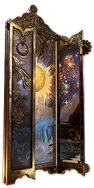 Window to Paradise Barricade Tower Shield