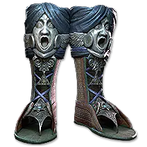 Windscream Feathered Sandals