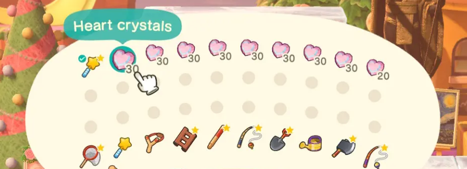 Animal Crossing New Horizons Heart Crystals