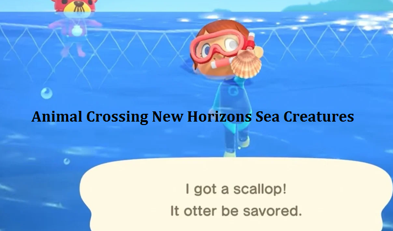 animal crossing new horizons sea creatures