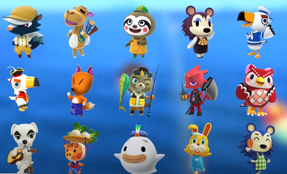 Animal Crossing New Horizons Deer Characters
