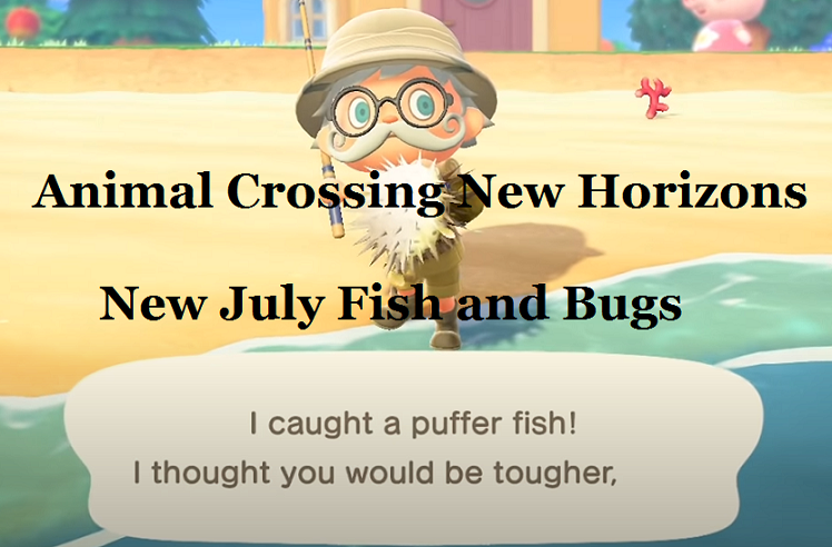 animal crossing july fish and bugs