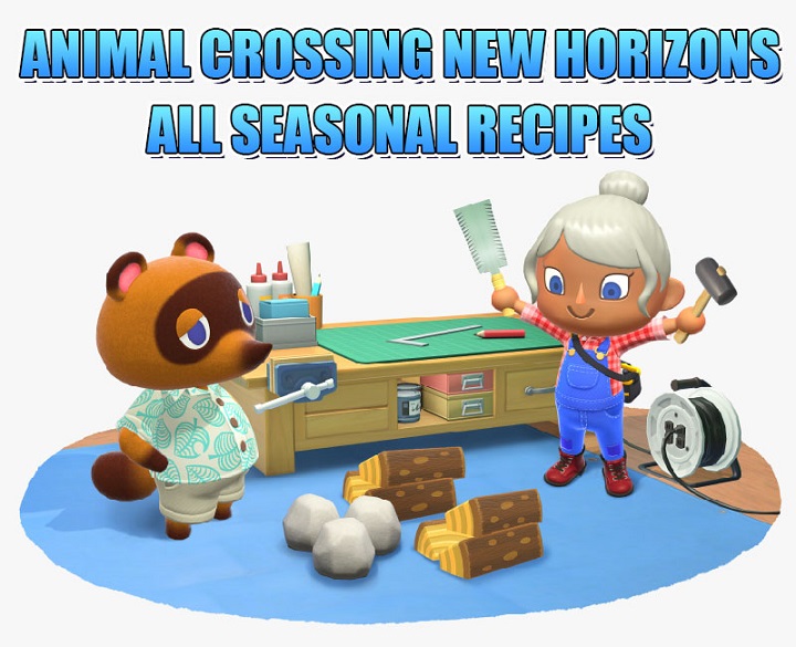 acnh seasonal recipes