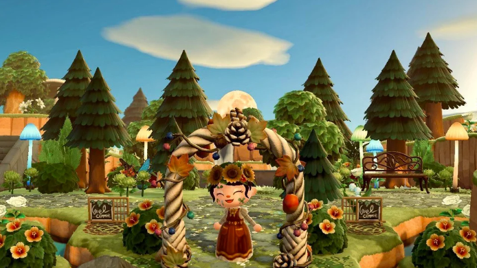 Great Animal Crossing New Horizons Entrance Ideas - ACNH Entryway