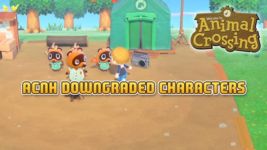 ACNH DOWNGRADED CHARACTERS
