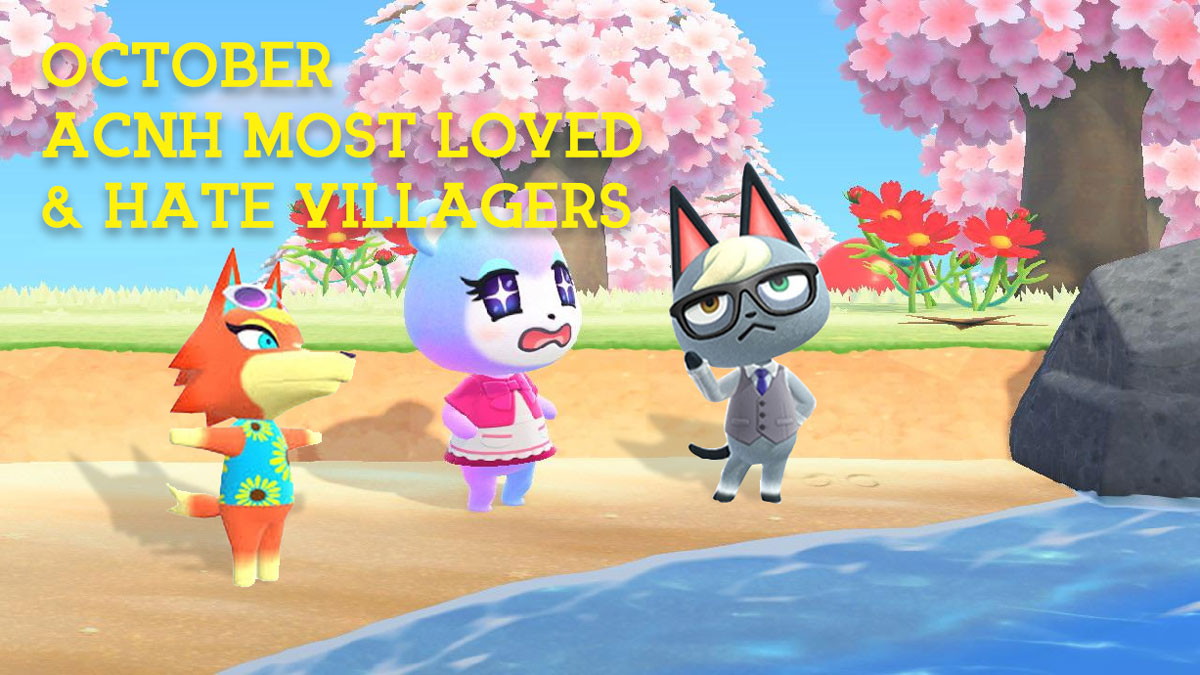 Animal Crossing New Horizons October Most Popular & Hated Villagers