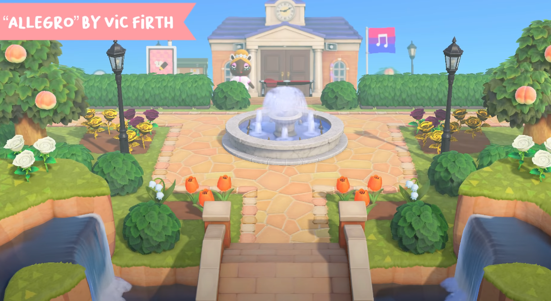 Acnh Plaza Design Ideas Tips Best Resident Services Area Design Ideas In Animal Crossing New Horizons