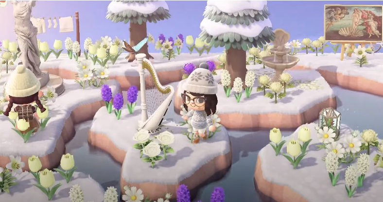 Best Aesthetic Winter Animal Crossing Island Design - 10 ACNH Winter