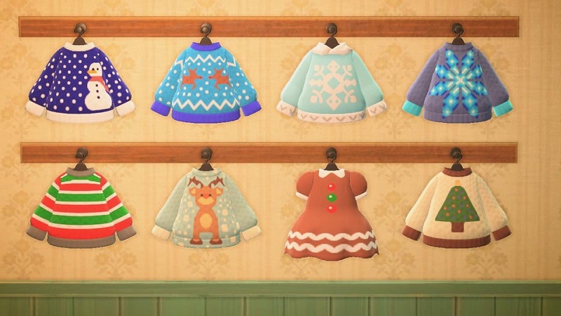 ACNH Winter Clothing Designs -4