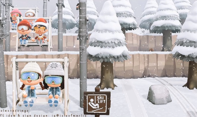 10 Amazing Winter Island Ideas In Animal Crossing New Horizons - ACNH