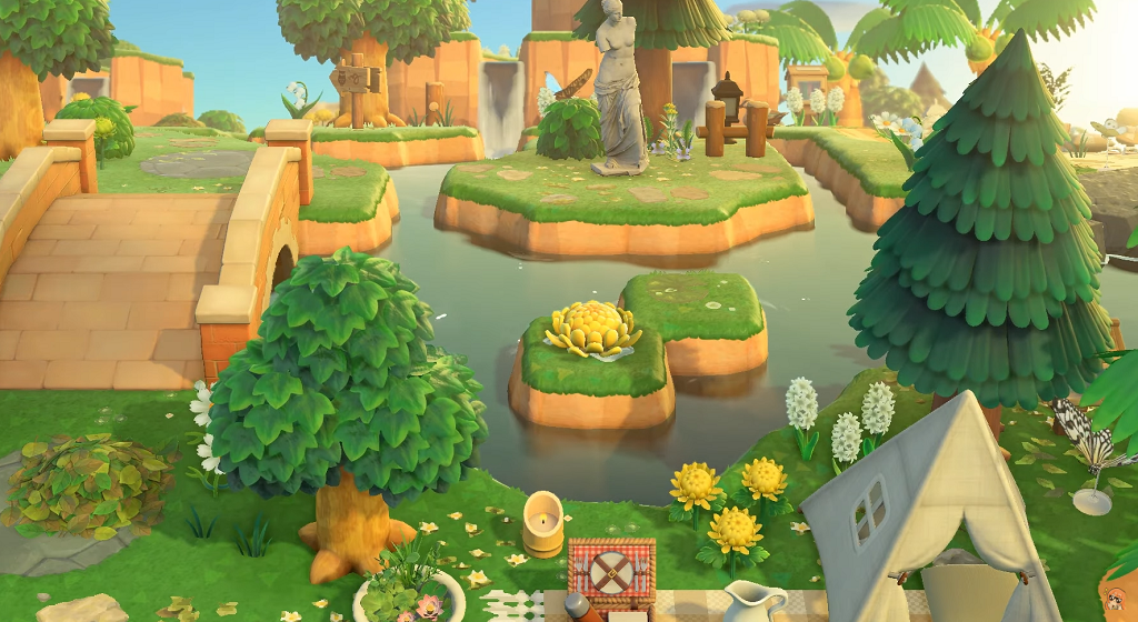 Acnh Best River Mouth Design Ideas How To Decorate Around River Months In Animal Crossing New Horizons