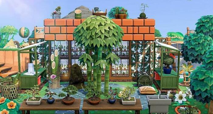 acnh greenhouse idea 6