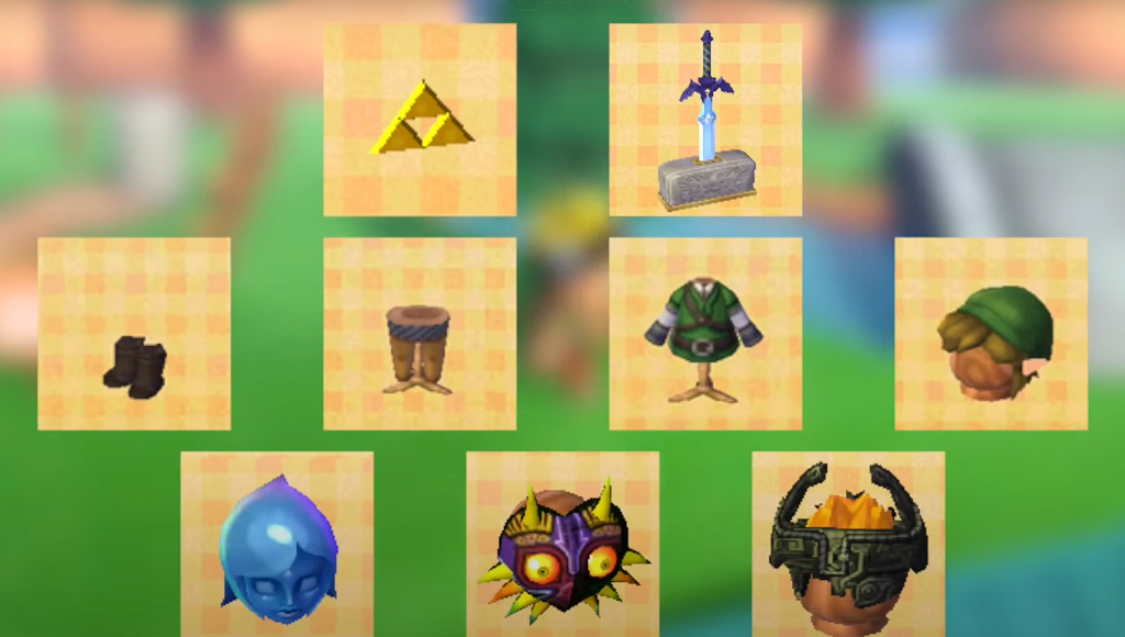 ACNH Zelda Crossover - Zelda Themed Items