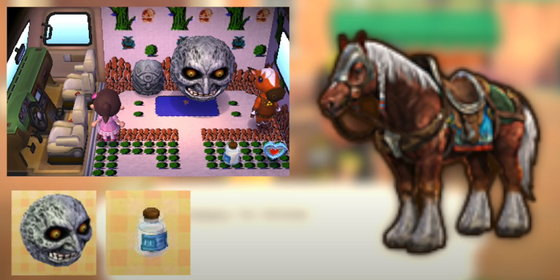 Animal Crossing New Horizons Zelda Crossover Villager & Items - Epona