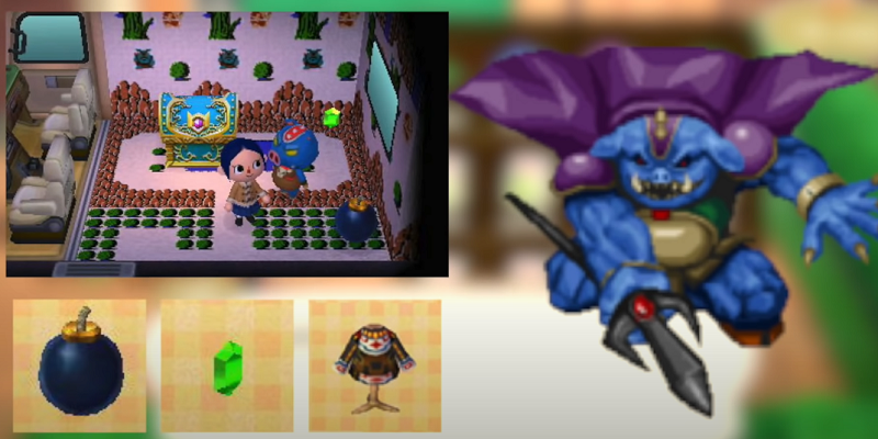 Animal Crossing New Horizons Zelda Crossover Villager & Items - Gallon