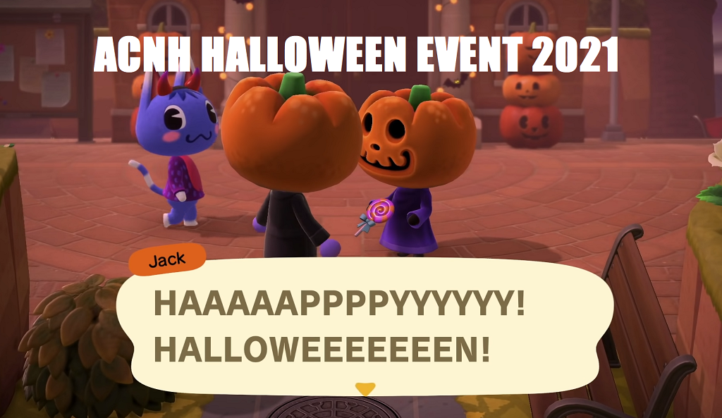 ACNH Halloween Event 2021