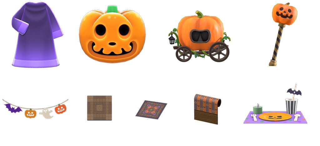 ACNH Jack’s Halloween Rewards (2021) - Spooky Items