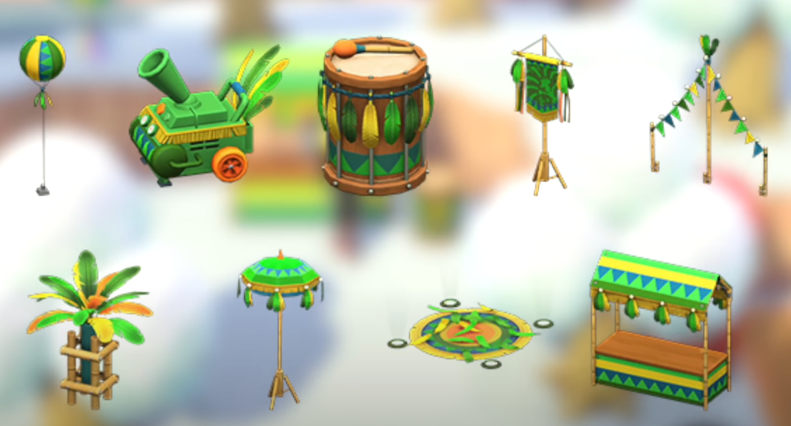 ACNH Festivale Event Items 2022 - Funiture