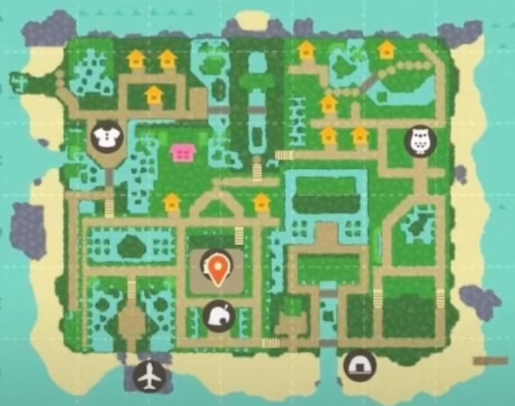 purement cloche Composé animal crossing island ideas map Logiciel g ...