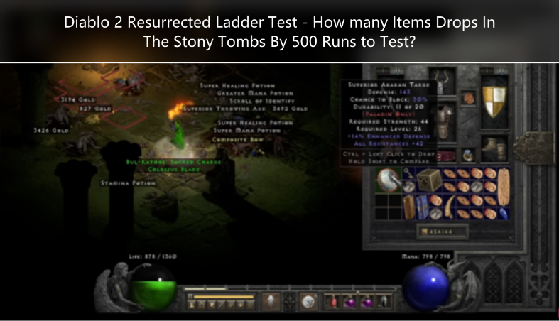 Diablo 2 resurrected items