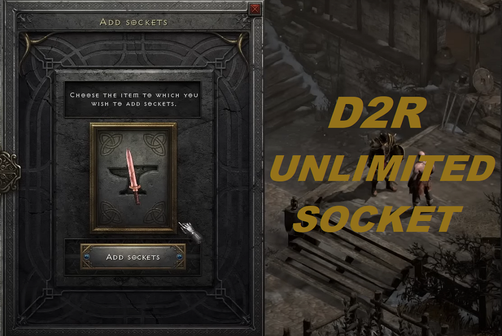 D2R Unlimited FREE Socketing