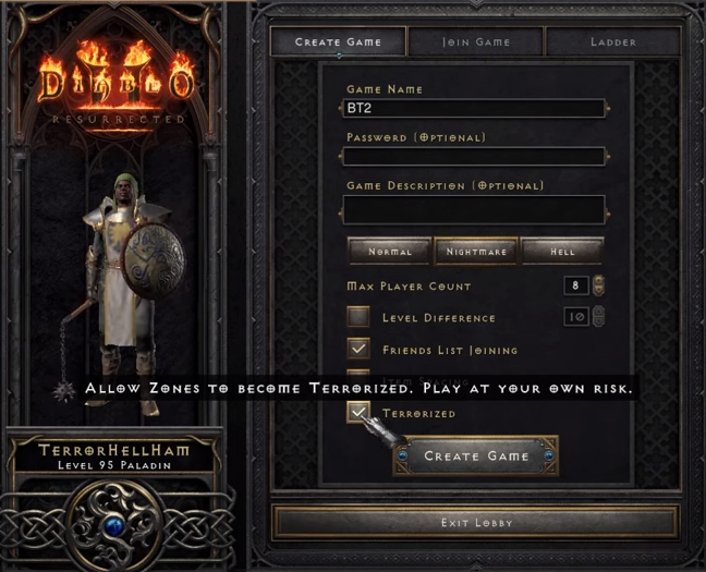 Diablo 2 Resurrected update 2.5 patch notes: Ladder Season 2, Terror Zones, & more - Dexerto