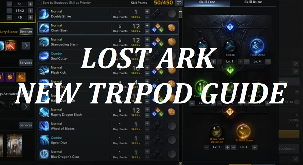 LOST ARK NEW TRIPOD SYSTEM