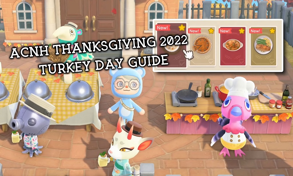 animal crossing new horizons turkey day items