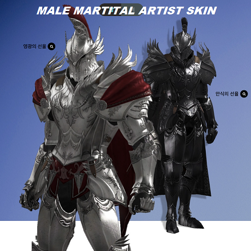 Lost Ark Ark Pass 2 Skins - Male Martial Artist Cosmetics