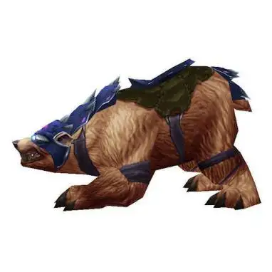 WotLK Classic Easiest Mounts To Get - Armored Brown Bear