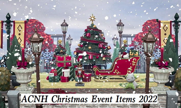 ACNH Christmas Items 2022