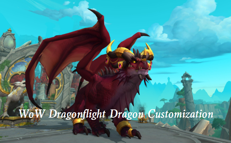 WoW Dragonflight Dragon Riding Customization