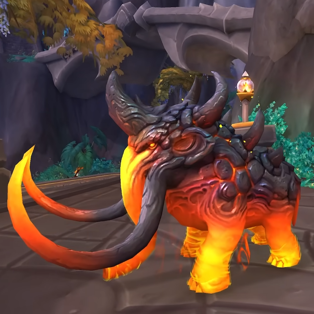 WoW Dragonflight Best Hunter Pets - Magmammoth